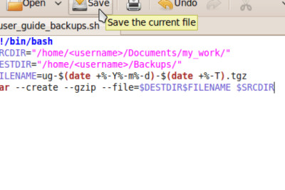 Shell Scripting untuk Backup Direktori